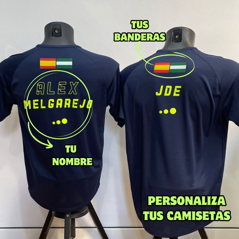 Camiseta Personalizada PAQUITO Flúor ¡ENVÍO GRATIS!