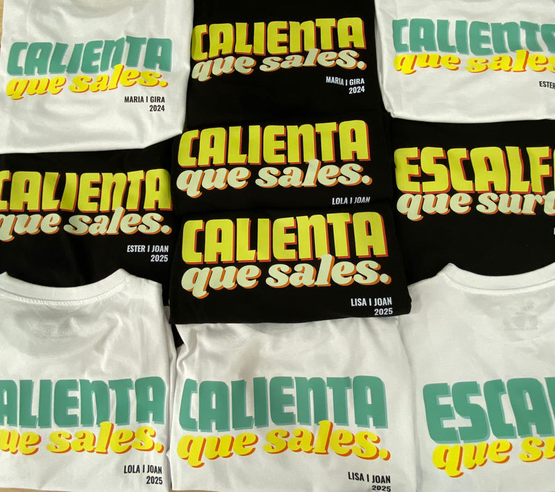 Camiseta Personalizada 100% algodón