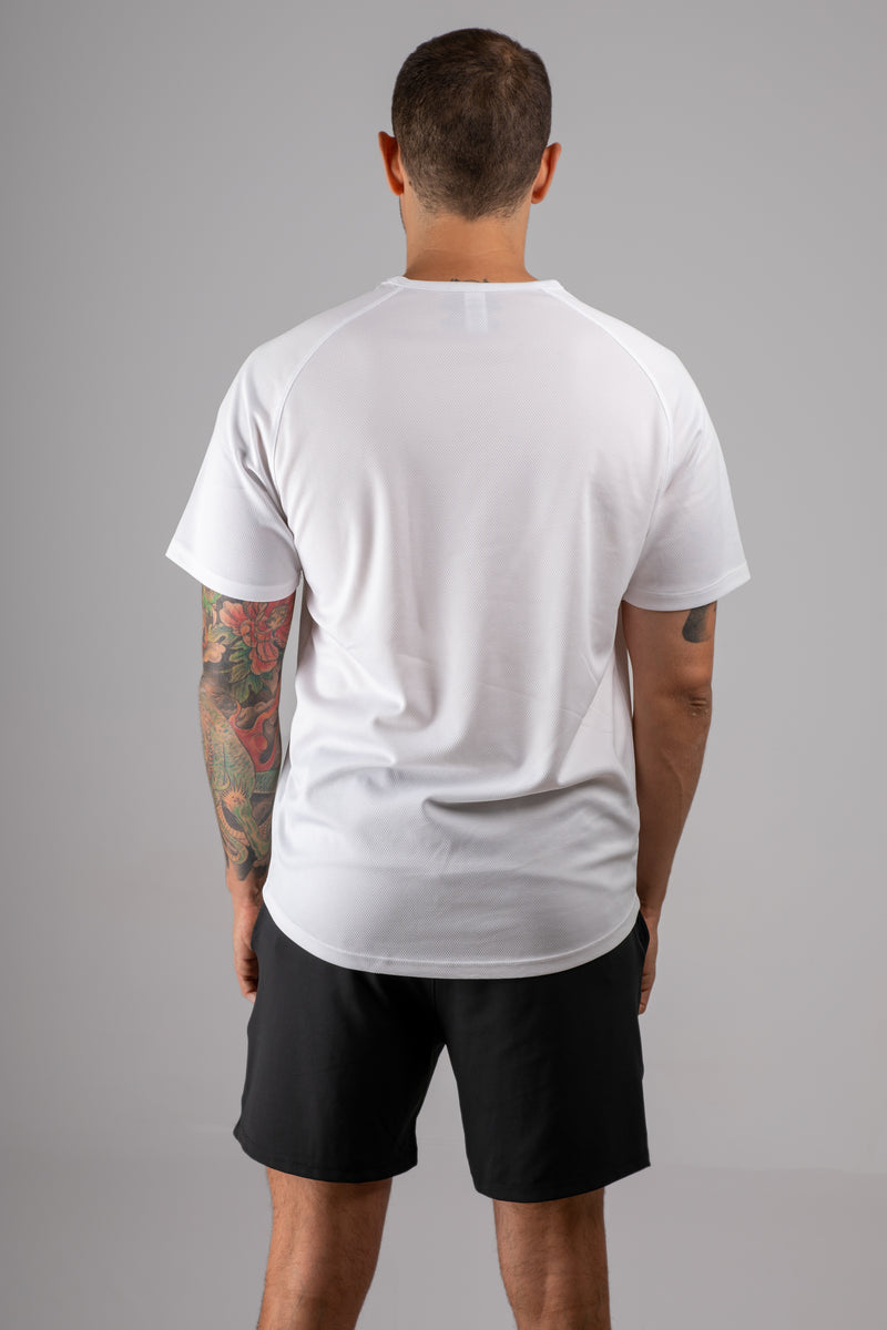 RACE SLIM White T-shirt